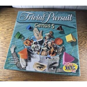 Trivial Pursuit: Genus 5 Board Game pre-owned never played